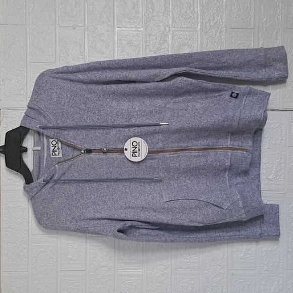 PINO BY PINOPORTE Julius Heathered Zip Up Hoodie - Picture 7 of 11